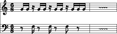 Polyrhythmik Komplementaerrhythmik